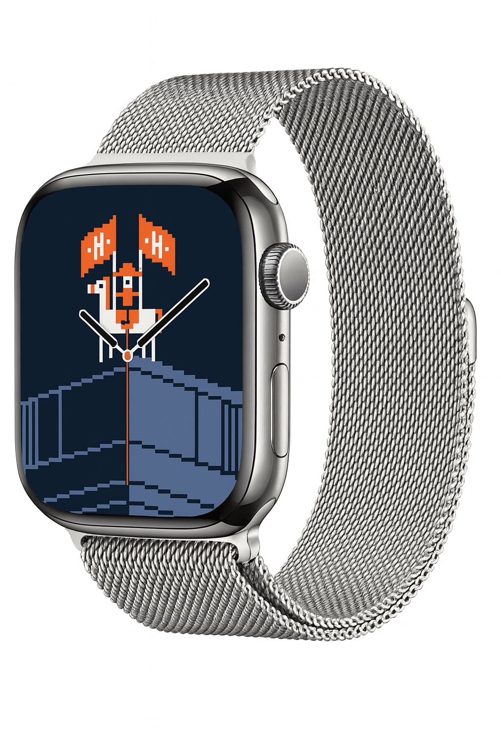 Apple Watch Series 6 44mm HERMES Stainless Steel Milanese band